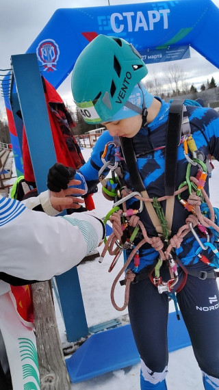 Чемпионат России по спортивному туризму на лыжах.